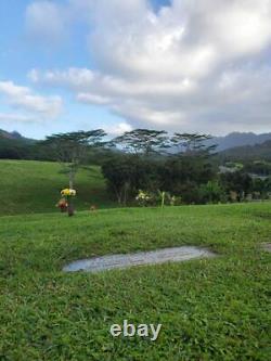 VIEW Cemetery Plot (1) Hawaiian Memorial Park Peace Kaneohe, HI (Oahu)