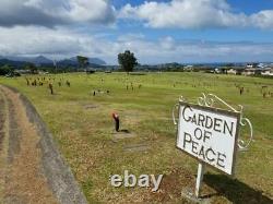 VIEW Cemetery Plot (1) Hawaiian Memorial Park Peace Kaneohe, HI (Oahu)