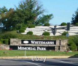 Whitemarsh Memorial Park Ambler PA Cemetery Plots For Sale by Owner